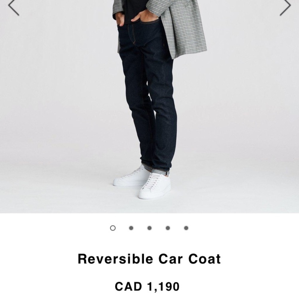 Brand New Wool Rag & Bone Car Coat